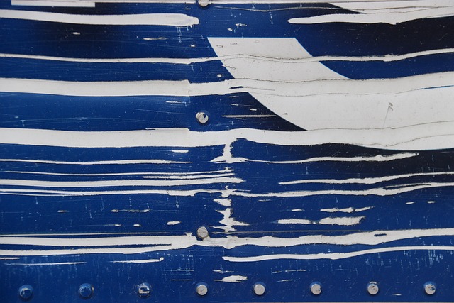 Azul, Preto, Branco, Formas, Abstract