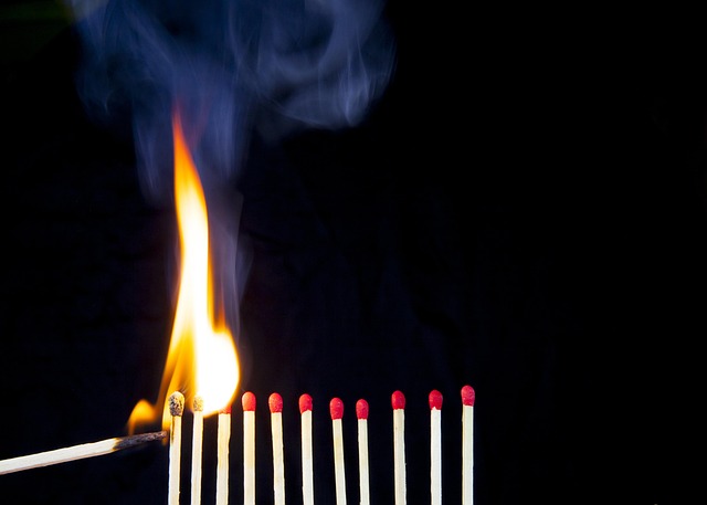Partida, Incêndio, Chama, Jogo, Fumaça