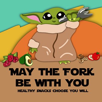 Star Wars, Gesunde Snacks, Yoda, Jedi