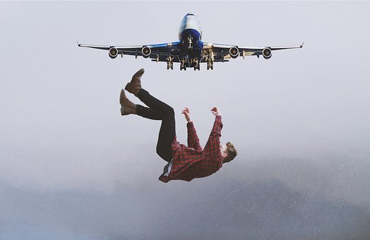 Avião, Homens, Ma, Aeronave, Viajar Por