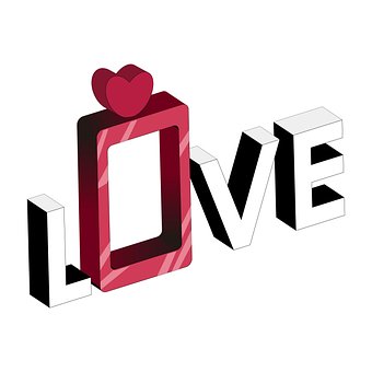Liefde Op Het Logo, Liefde Illustratie