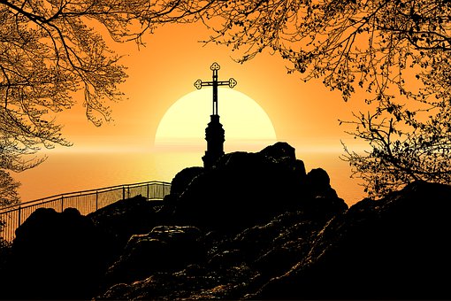 Hoàng Hôn, Qua, Jesus, Đức Tin, Tôn Giáo