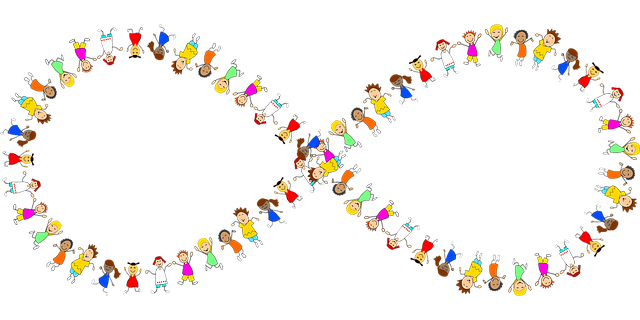 Free kids children infinity illustration