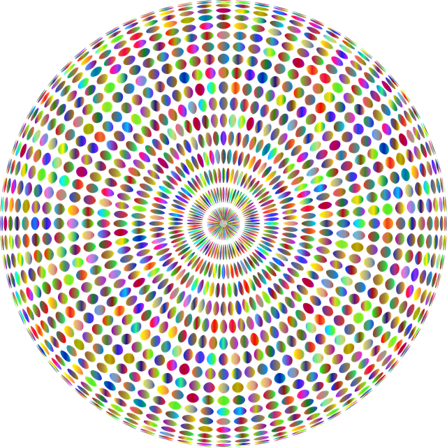 Mandala, Cercuri, Puncte, Abstract