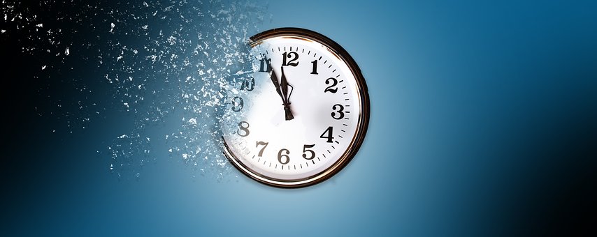 Free Clock Explosion photo and picture