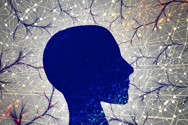 Free background template brain illustration