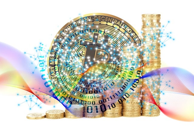Free digitization transformation binary illustration