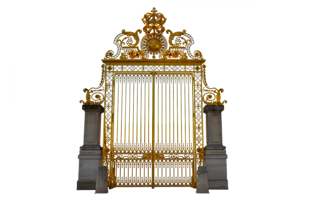 Free versailles gate palace illustration