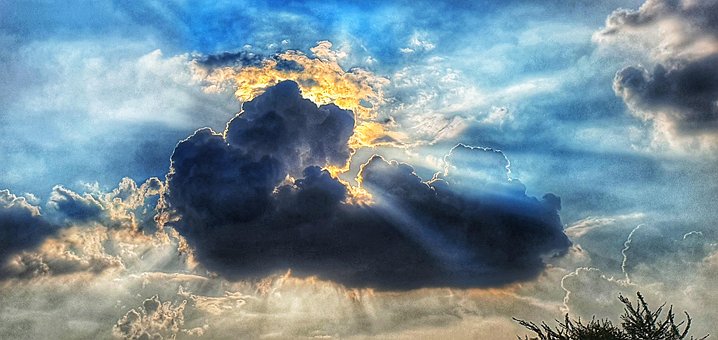 Free Dark Clouds photo and picture