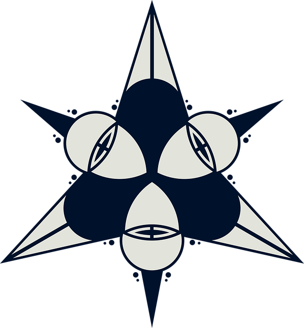 Free crop circle glyph sacred geometry vector