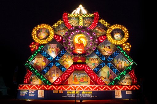 Vesak, Colombo, Kulturell, Buddhismus