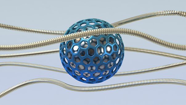 Abstrakt, 3D, Geometri, Struktur, Kugle
