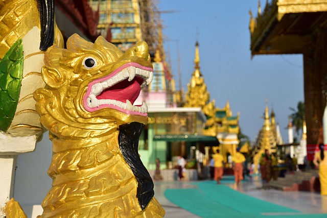 Myanmar, Shwedagon, Pagode, Buddha