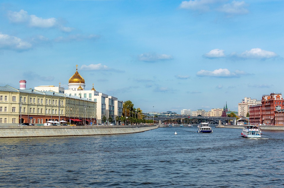 Moscow Moskva River Kremlevskaya - Free photo on Pixabay - Pixabay