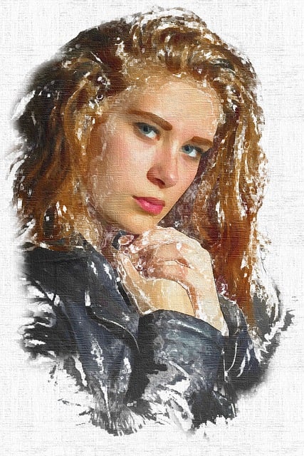 Free woman girl pretty illustration