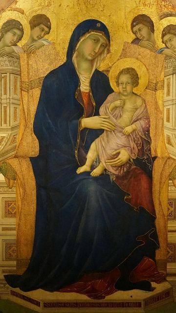 Maddona, Copil, Duccio Di Buoninsega