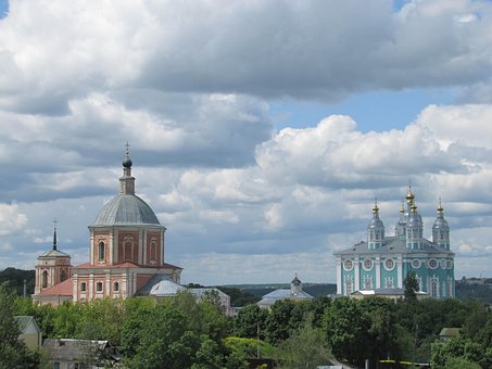 Smolensk, City View, Church, Chrám
