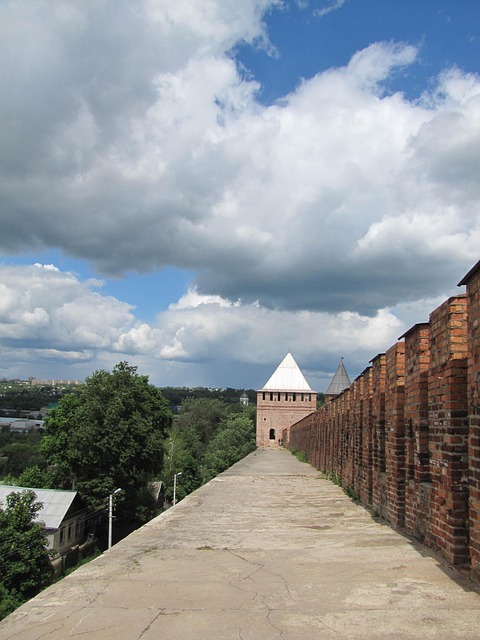 Smolensk Fortress, Fortress Wall, Stěna