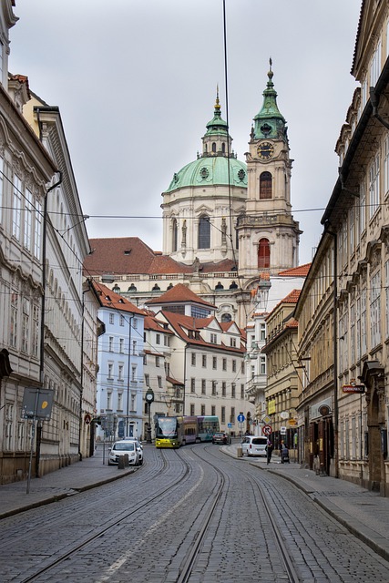 Prága, Utca, Város, Építészet, Európa