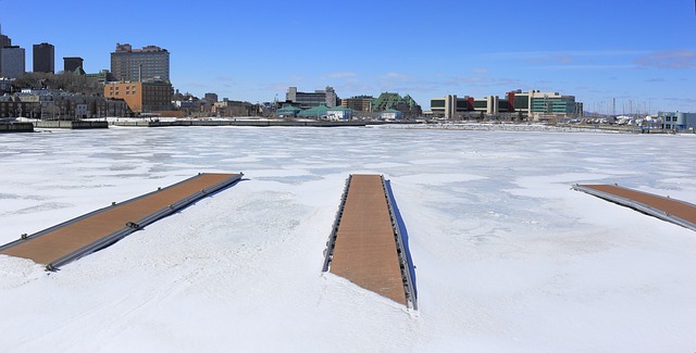 Free Harbor Winter photo and picture