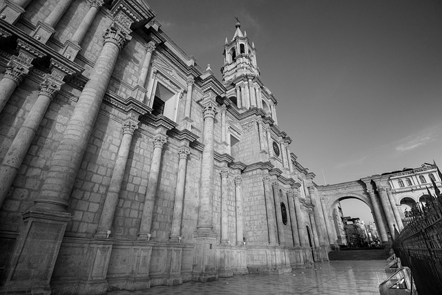Igreja, Arequipa, B N, Peru, Catedral
