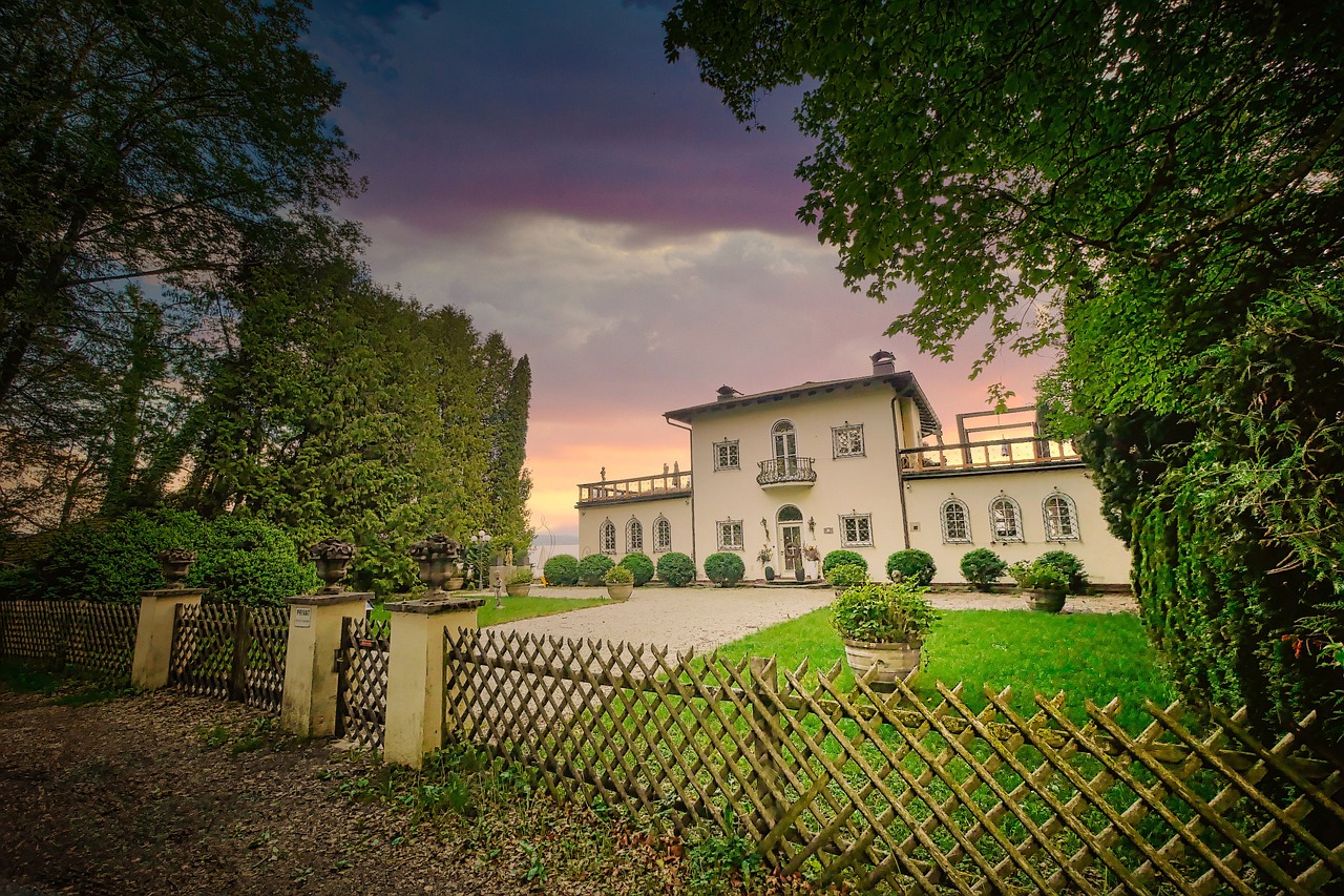 Luxury landscaped residential community