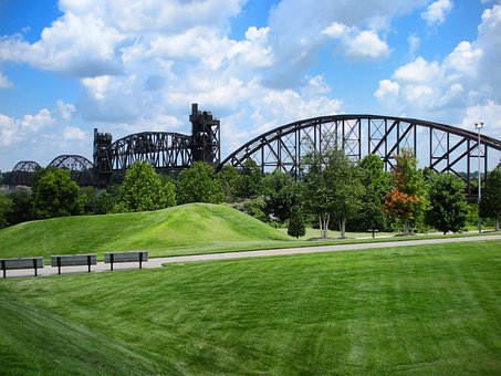 Free Clinton Library Grounds Lawn photo and picture