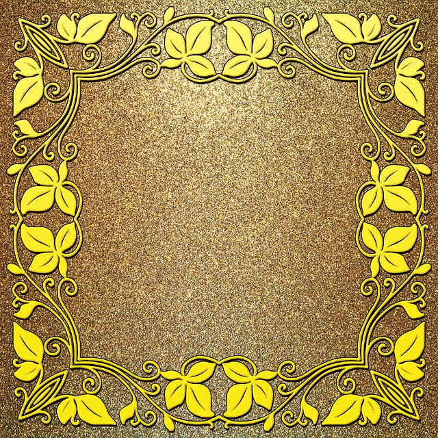 Free celtic vintage gold illustration