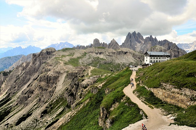Free The Dolomites Mountains photo and picture