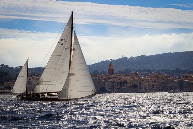 Barco, Véu, Veleiro, Mar, Navio, A Água