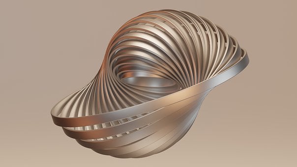 Rendering, 3D, Ringen, Strepen, Rotatie
