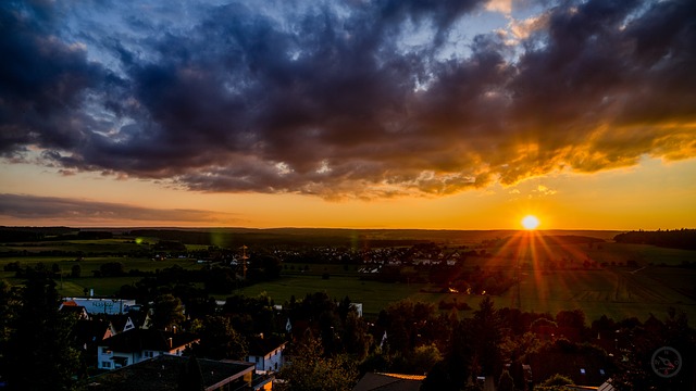 Nuvens, Céu, Pôr Do Sol, Natureza
