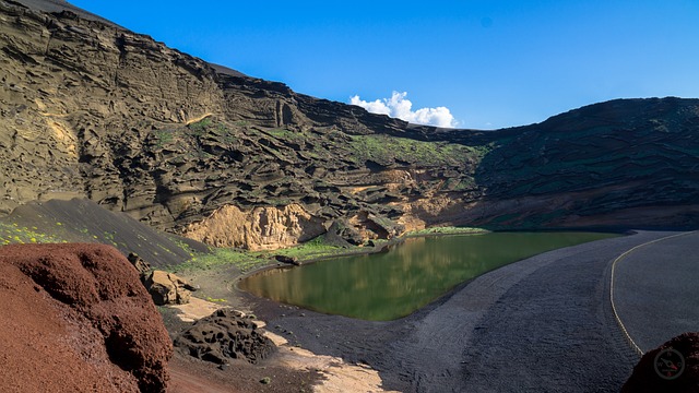 Lancerote, Lago, Vulcano, Vulcão