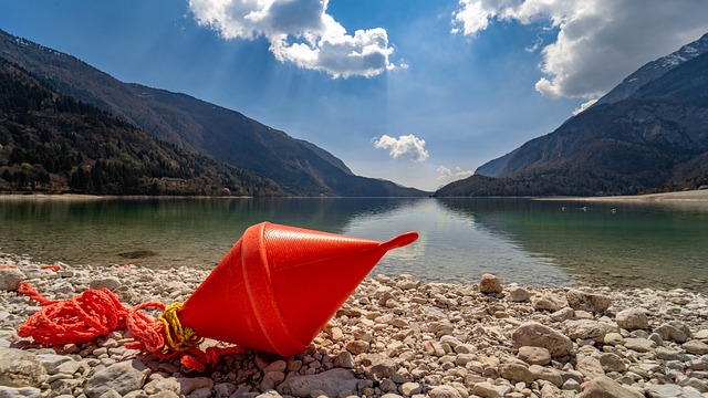 Lago, Itália, Tirol, Montanhas, Nuvens