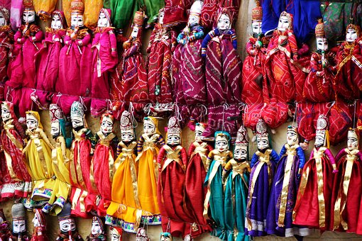 Bábka, India, Jaipur, Tradícia, Suvenír