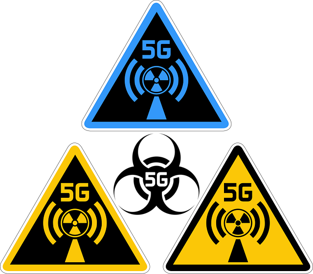 Free technology 5g internet network vector