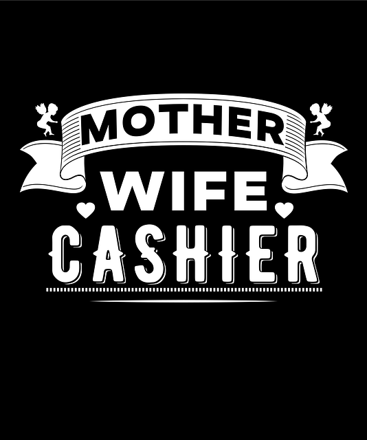 Free Cashier Mother vector and picture