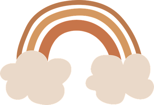 Free Rainbow Cloud illustration and picture