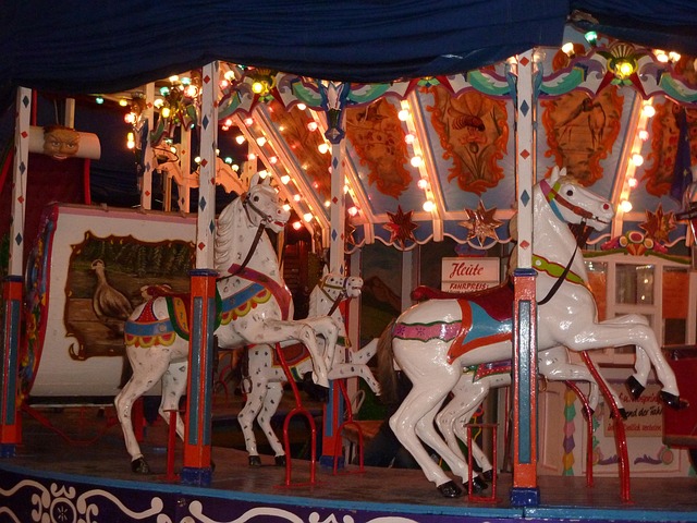 Free Dom Carousel Horses photo and picture
