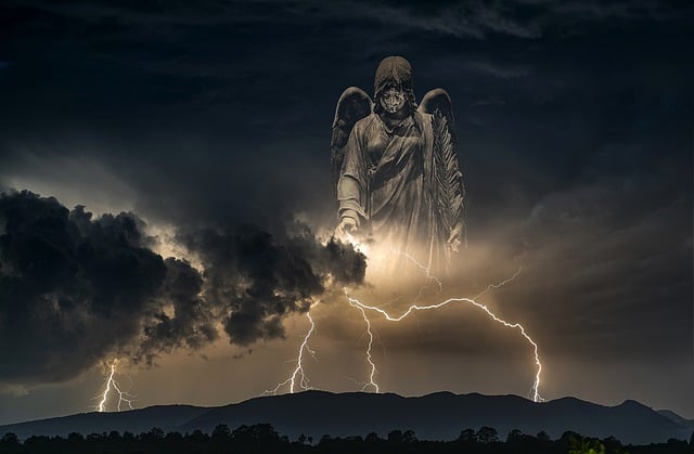 Free thunderstorm storm lightning illustration