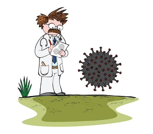 Free vir corona coronavirus illustration