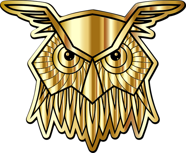 Free owl bird line art illustration