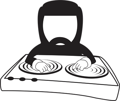 Free Dj Music vector and picture