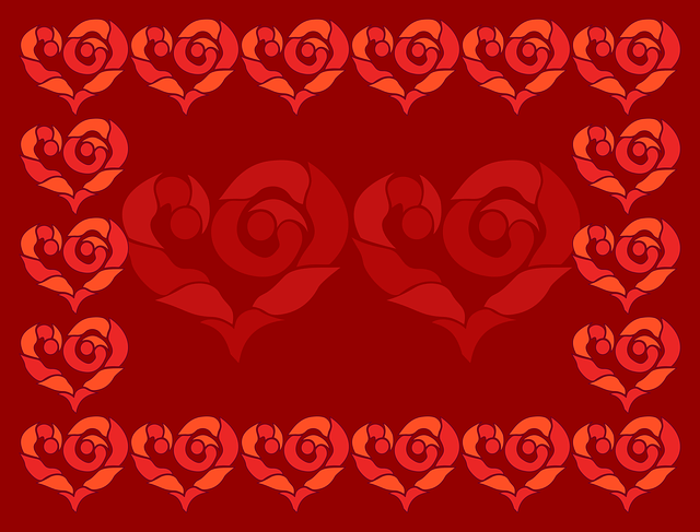 Free valentine day heart vector