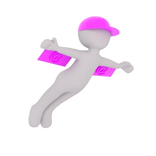 Free e-mail letter send illustration
