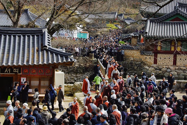 Free Monk Temple photo and picture