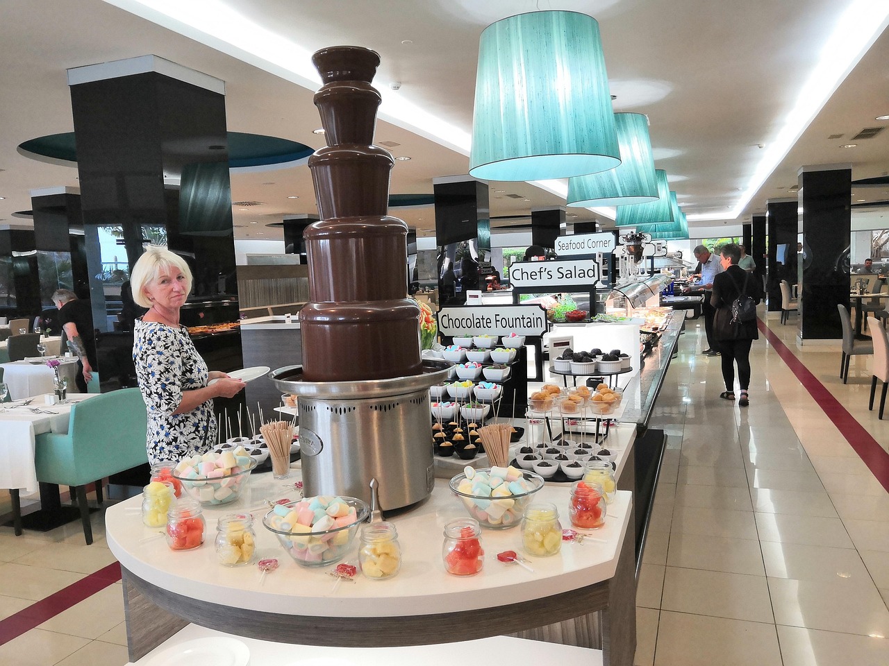 Buffet Salle À Manger Fontaine De - Photo gratuite sur Pixabay