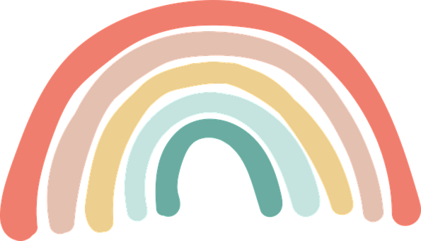 Free Rainbow Child illustration and picture