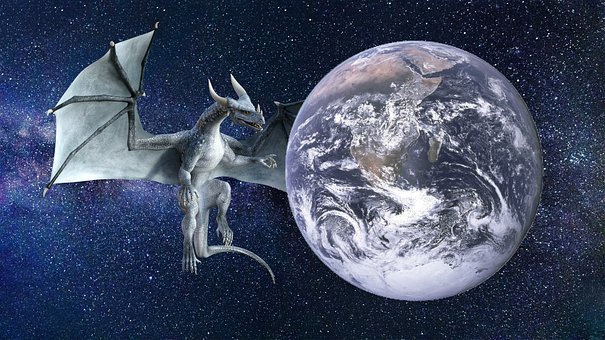 Trække På, 3D, Natur, Fantasi, Legende