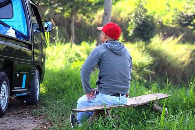 Persoon, Auto, Natuurlijk, Landschap